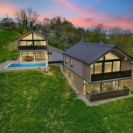 Luxus Chalet Max Glanz an der Weinstrasse Bagian luar foto