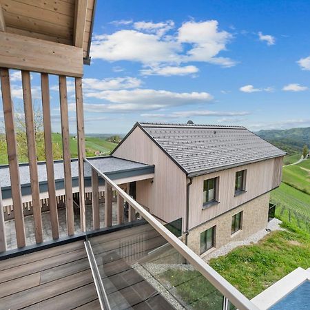 Luxus Chalet Max Glanz an der Weinstrasse Bagian luar foto