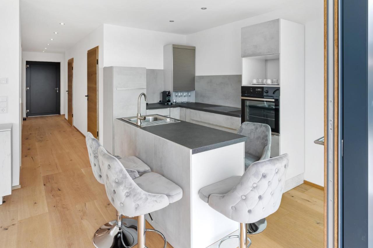 Luxus Chalet Max Glanz an der Weinstrasse Bagian luar foto