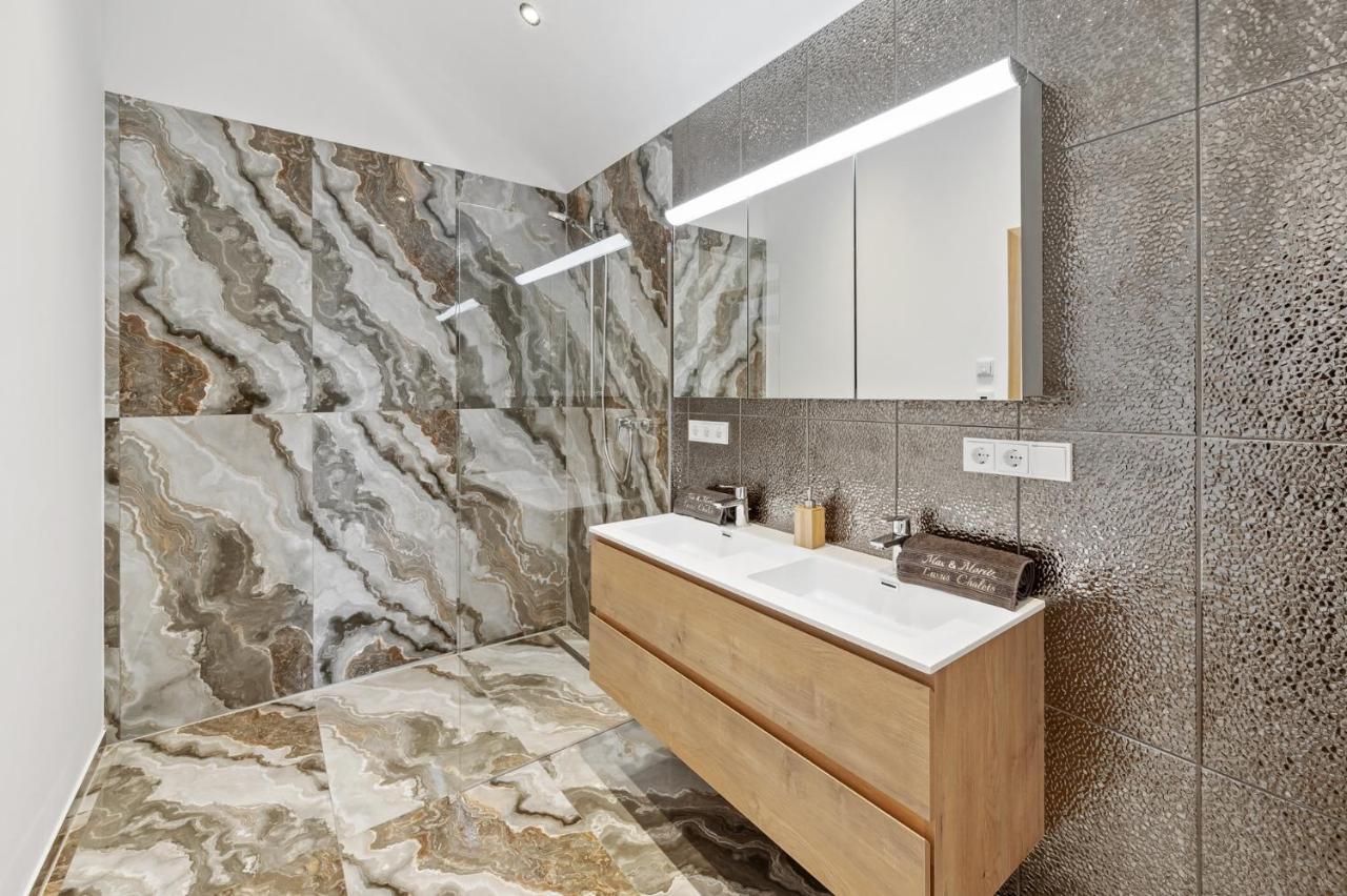 Luxus Chalet Max Glanz an der Weinstrasse Bagian luar foto